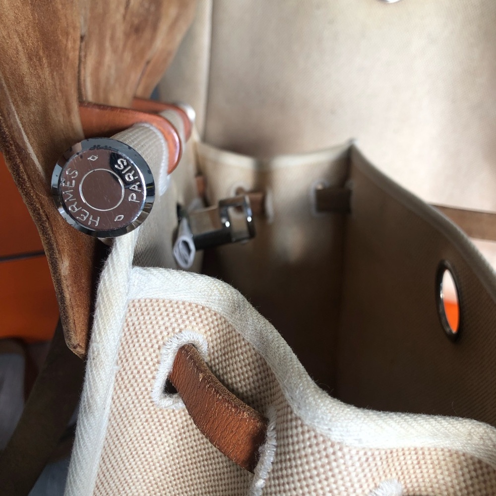 Authentic Hermes Backpack/Handbag - image 7